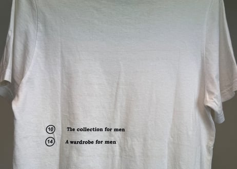 maison margiela calendar tag design tops