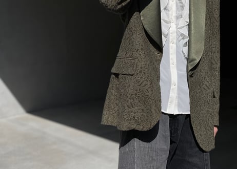 ermanno diermasanno 2021ss lace jacket dead stock