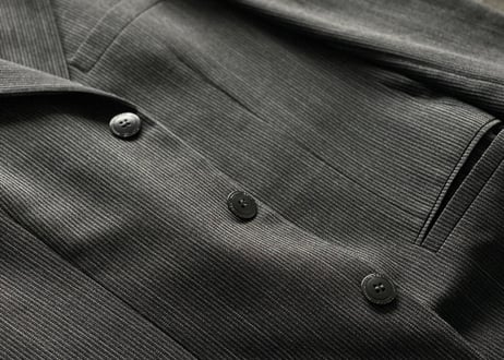 80s versace istante stripe set up suit