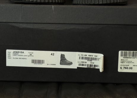 jilsander platform boots dead stock