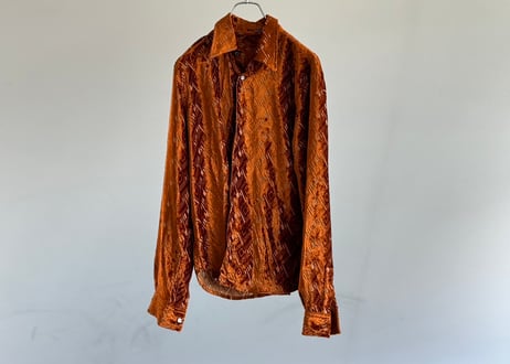 costume national velour shirt