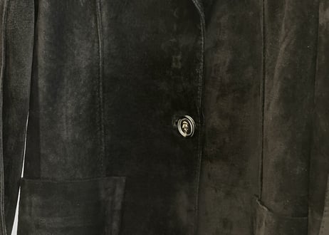 ann demeulemeester leather jacket
