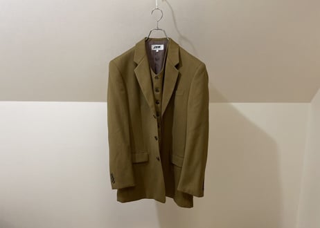 1980-90s jun three piece set up suit