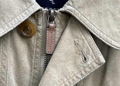burberry suede coat