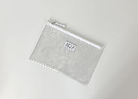 2019ss maison margiela clear pouch dead stock