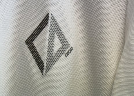 dior by "Kim Jones" CD diamond polo shirt