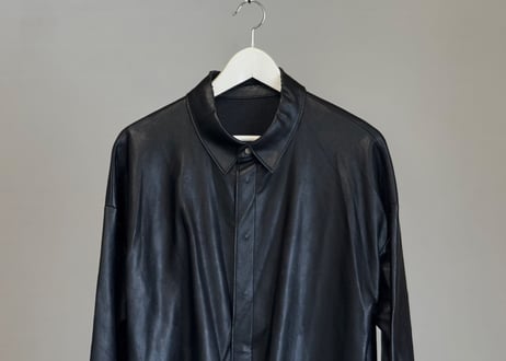 enof pvc leather shirt