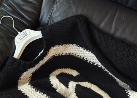 mm6 "肉厚" number knit