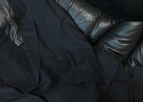 balenciaga double set up suit