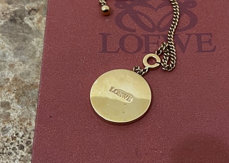 loewe vintage logo charm