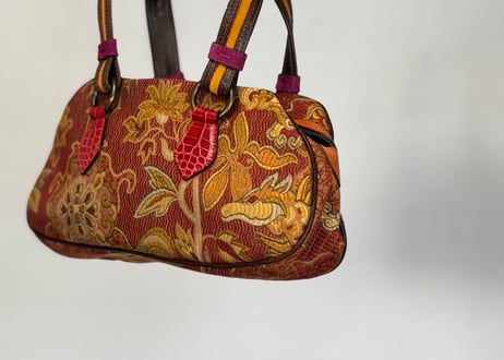 etro "総柄" jacquard bag
