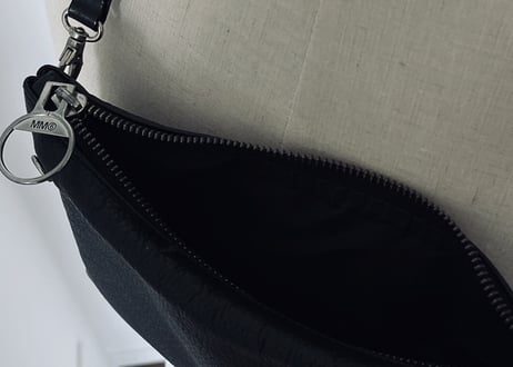 mm6 maison margiela leather shoulder bag