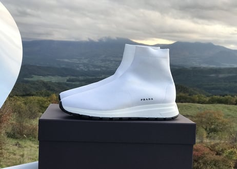 2019aw prada logo sneakers 9