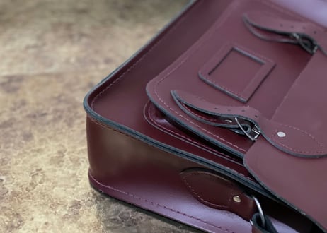 the cambridge satchel company leather bag dead stock