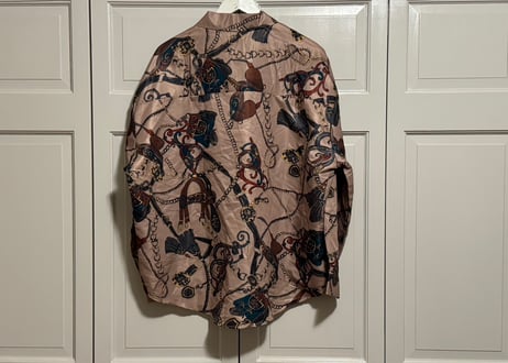 90s "総柄" shirt #A