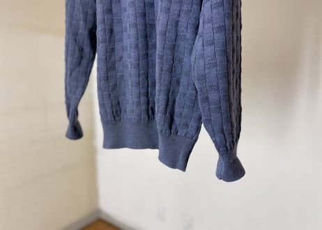 lanvin check knit