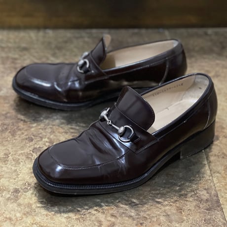 gucci bit  loafers brown