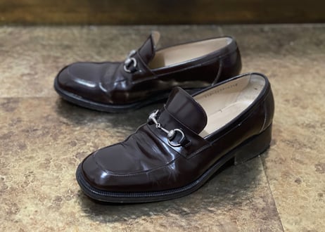 gucci bit  loafers brown