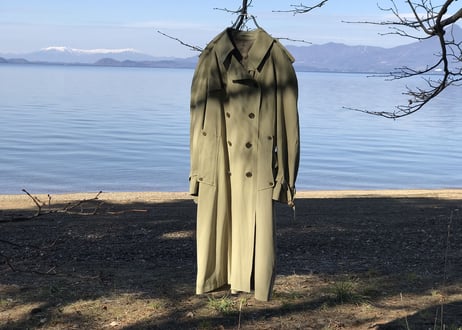 90s hiroko koshino trench coat
