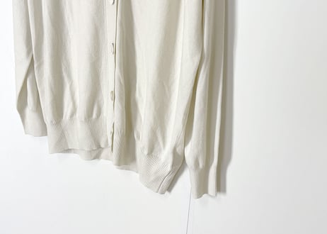 2019ss maison margiela cashmere over size cardigan white dead stock