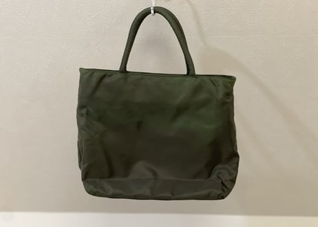 prada nylon bag green