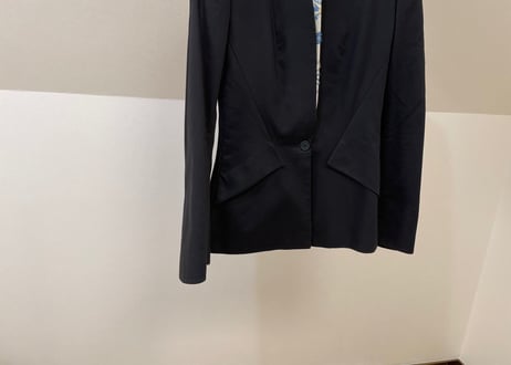 alexander mcqueen"初期”no collar jacket
