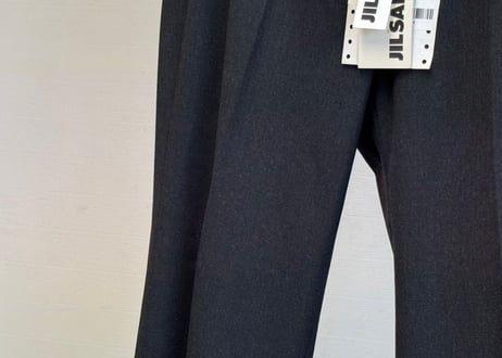 jilsander "本人期" trousers dead stock
