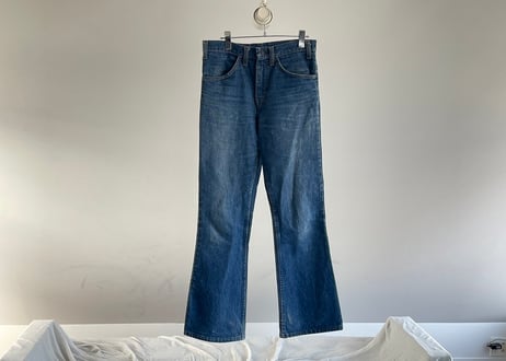 70's jc penny flare denim pants