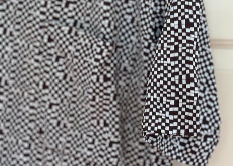 hermes "総柄" polo shirt