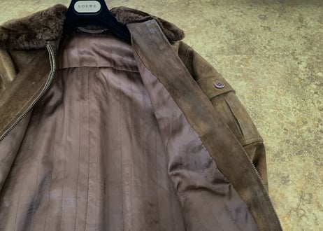 loewe leather jacket