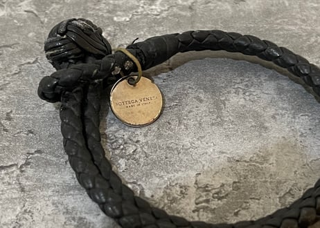 bottega veneta leather bracelet