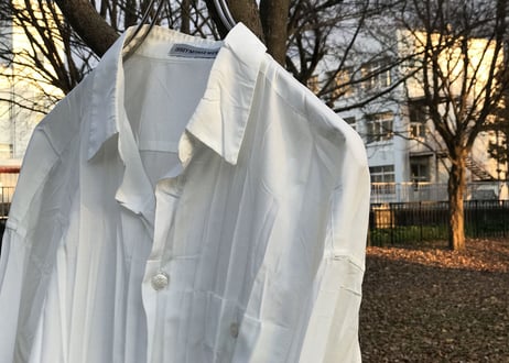 issey miyake ove size pleats shirt