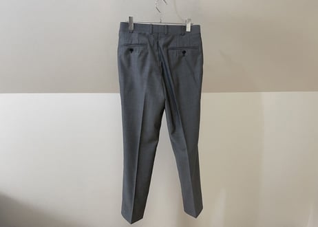 80s vintage set up suit three peace gray