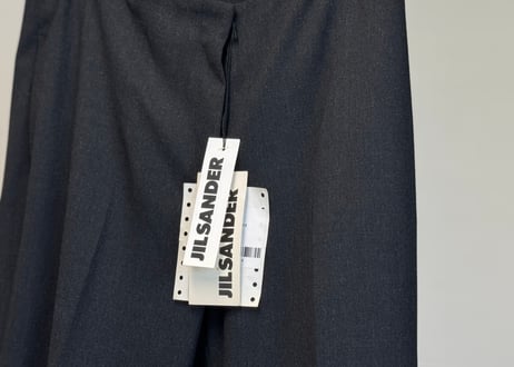 jilsander "本人期" trousers dead stock