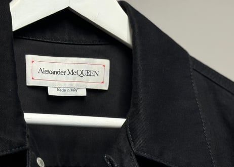 alexander mcqueen denim jacket