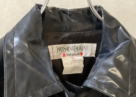 1980s yves saint laurent rive gauche coat