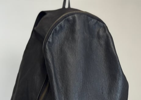 ren leather back pack