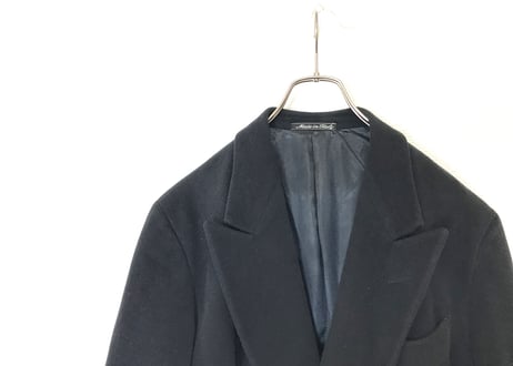 giorgio armani double chesterfield coat