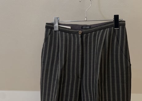 80s giorgio armani stripe set up suit