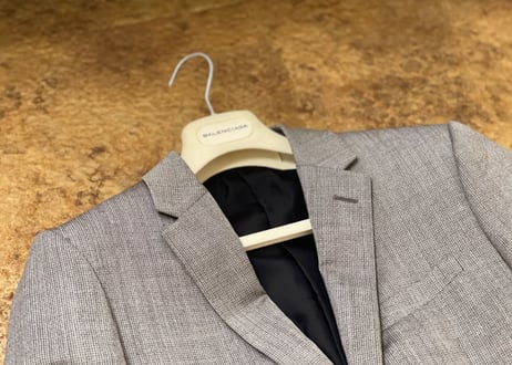 balenciaga set up suit dead stock