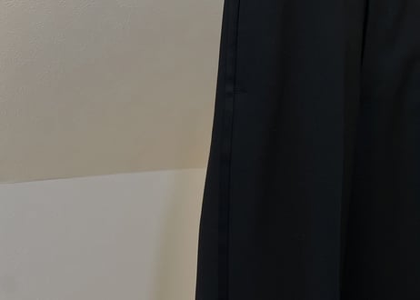 christian dior tuxedo set up suit