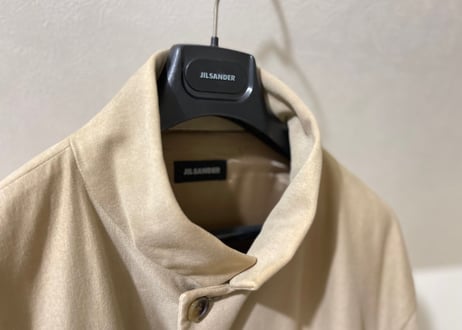 jilsander over size suede jacket