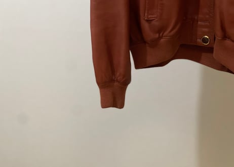 80s loewe leather jacket