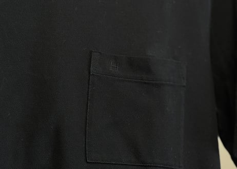 hermes 2025ss "H logo" pocket  tops