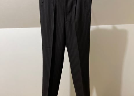 【setup special pick up】80-90s set up suit "brown stripe double"