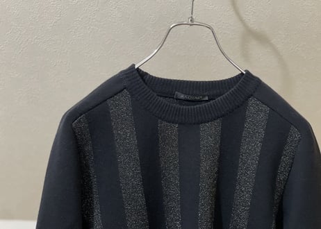 balmain stripe knit