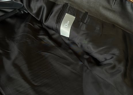dior homme set up suit