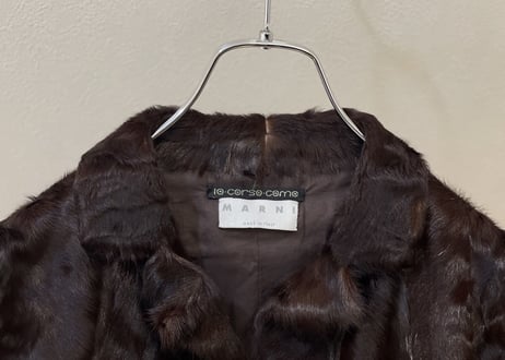 marni fur coat