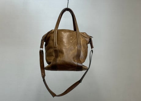 maison margiela leather shouder "sailor bag"