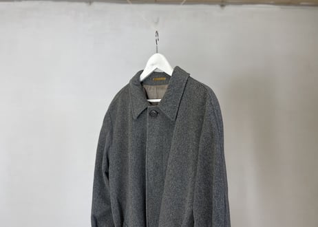 yves saint laurent  cashmere wool belt coat